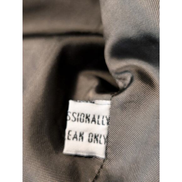 Lanzetti Army Green Cashmere & Wool Blend Lined Men's Sports Coat Size 42R - Picture 9 of 10